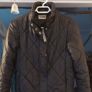 Black Quilted Giordano Jacket